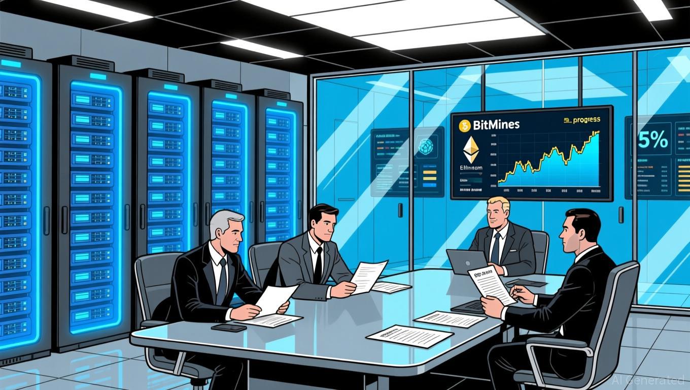 **摩根大通通过BitMine投资1.02亿美元以太坊：数字资产之门的战略进路**